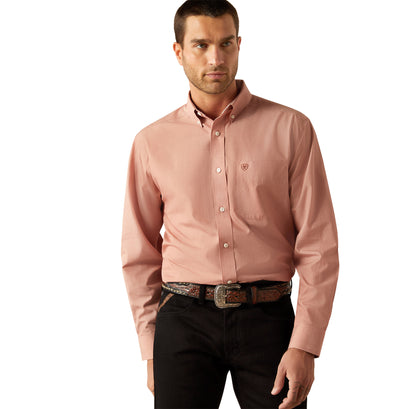 Wrinkle Free Solid Classic Fit Shirt