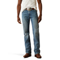 Ariat Men's M5 Straight Leg Forrest Straight Leg Jeans in blue denim - Front