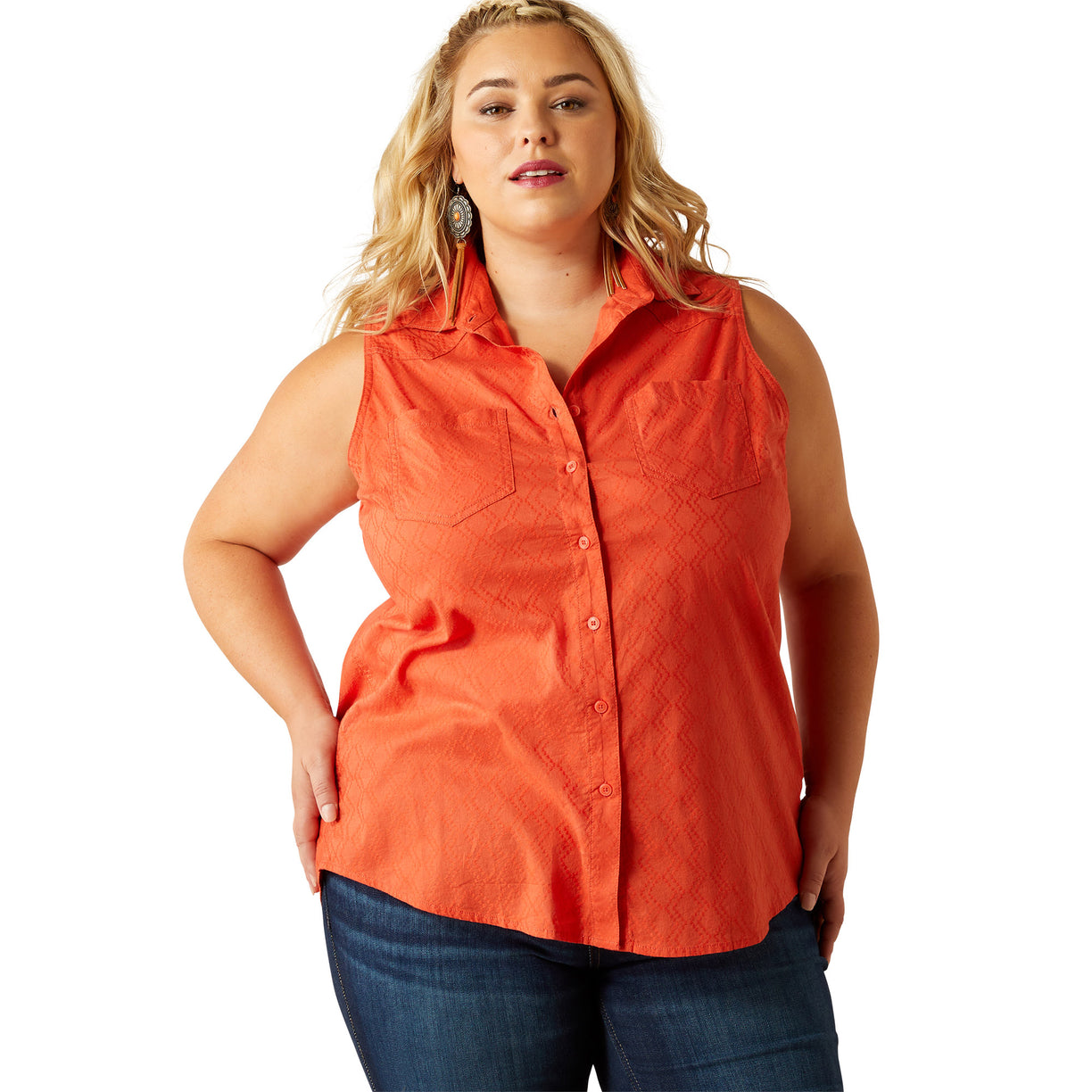 Ariat Billie Jean Shirt - front plus