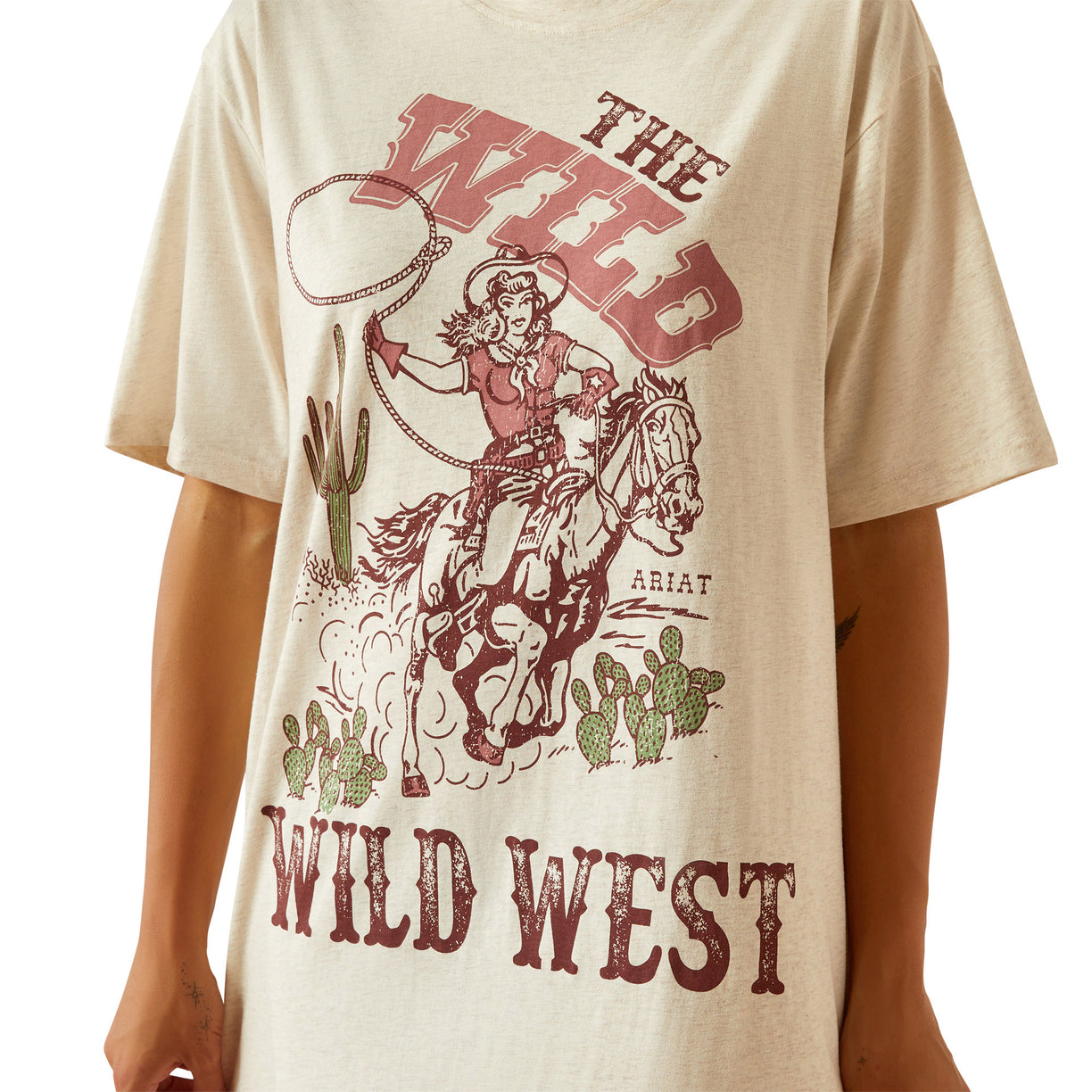 Wild Cowgirl Tee Dress