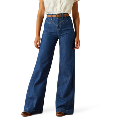 Ultra High Rise Westie Yoke Wide Jeans