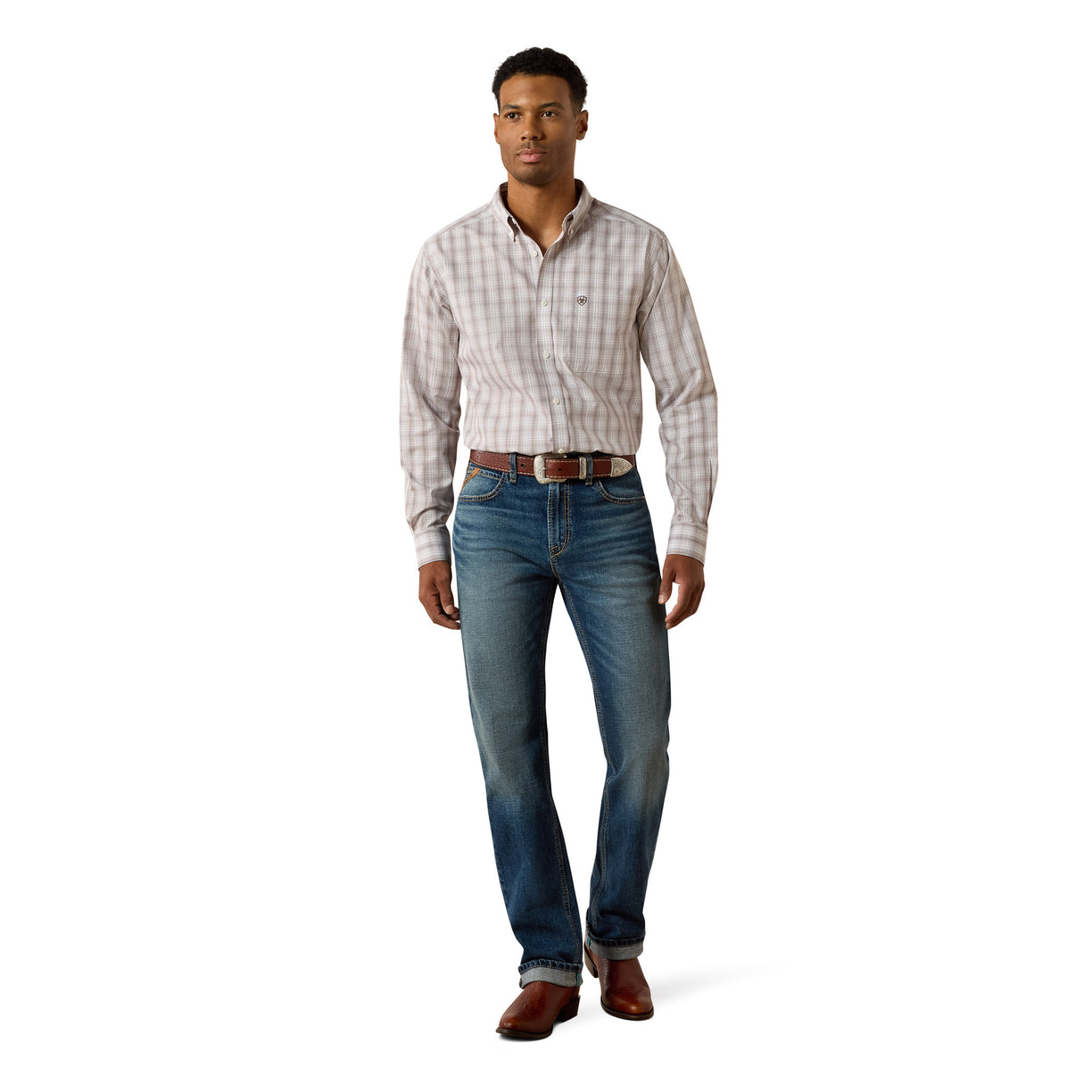 Wrinkle Free Clyde Fitted Shirt
