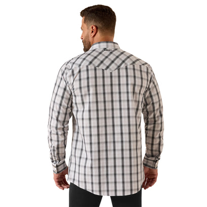 Wrinkle Free Ari Fitted Snap Shirt