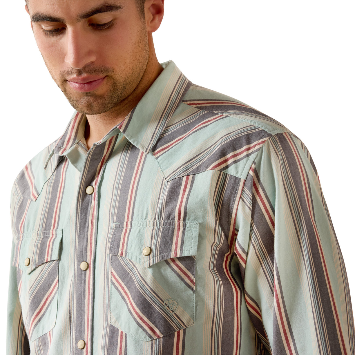 Retro Hesperus Fitted Snap Shirt