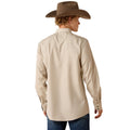 Wrinkle Free Pinpoint Oxford Fitted Snap Shirt
