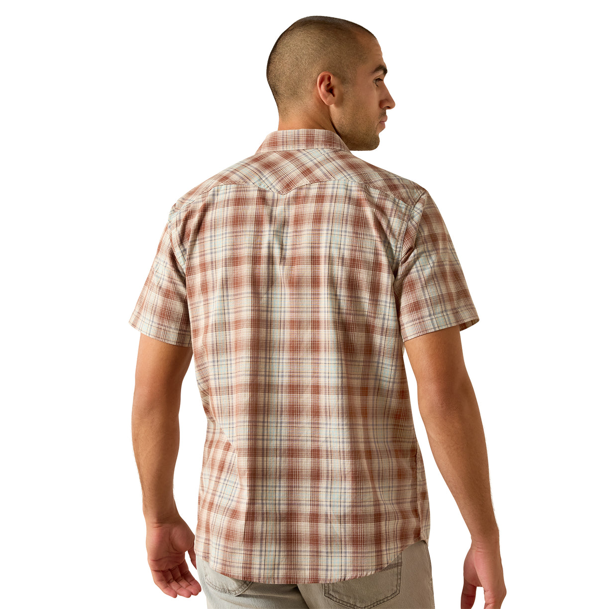 Retro Hilliard Fitted Snap Shirt