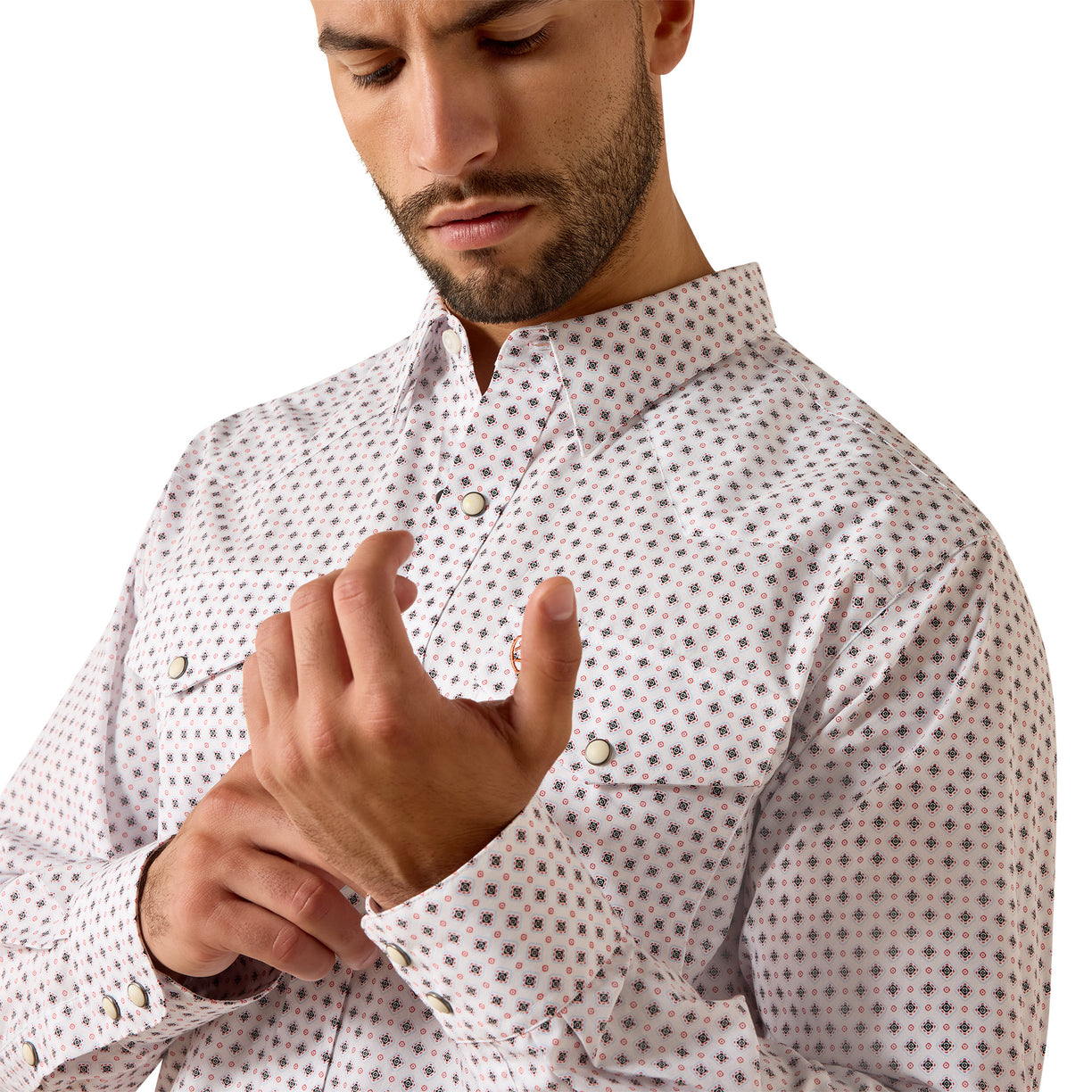 Tony Fitted Snap Shirt