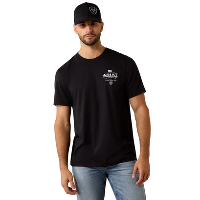 Lockup Flag Painted Tee