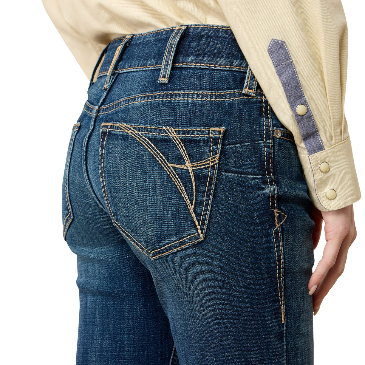 Mid Rise Fiona Boot Cut Jeans