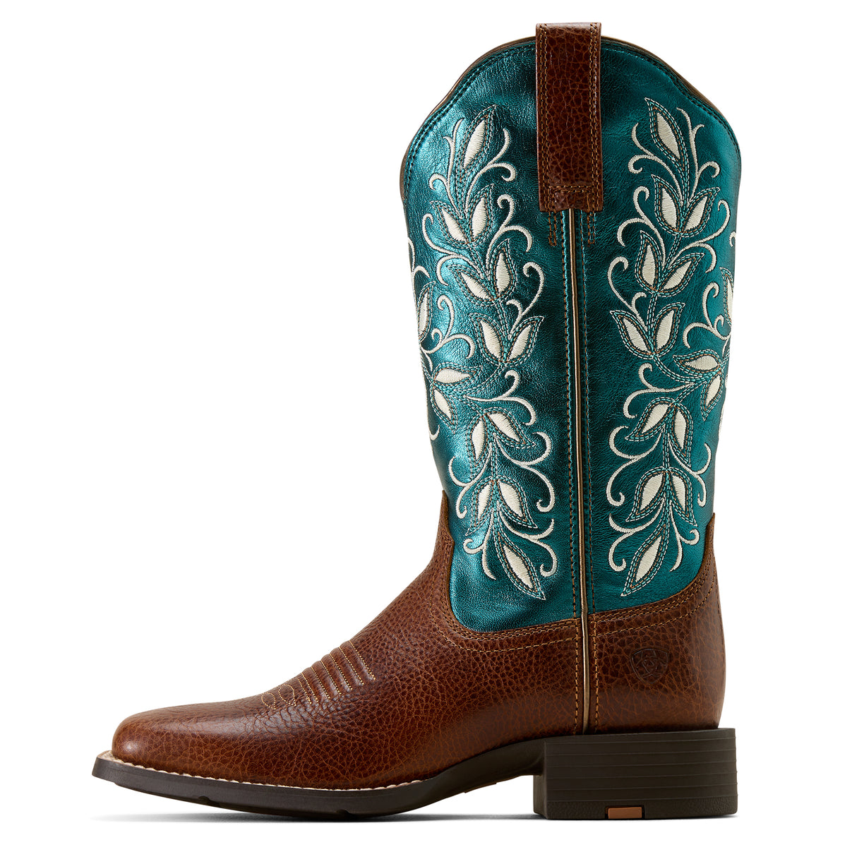 Round Up Holly Wide Square Toe Western Boot