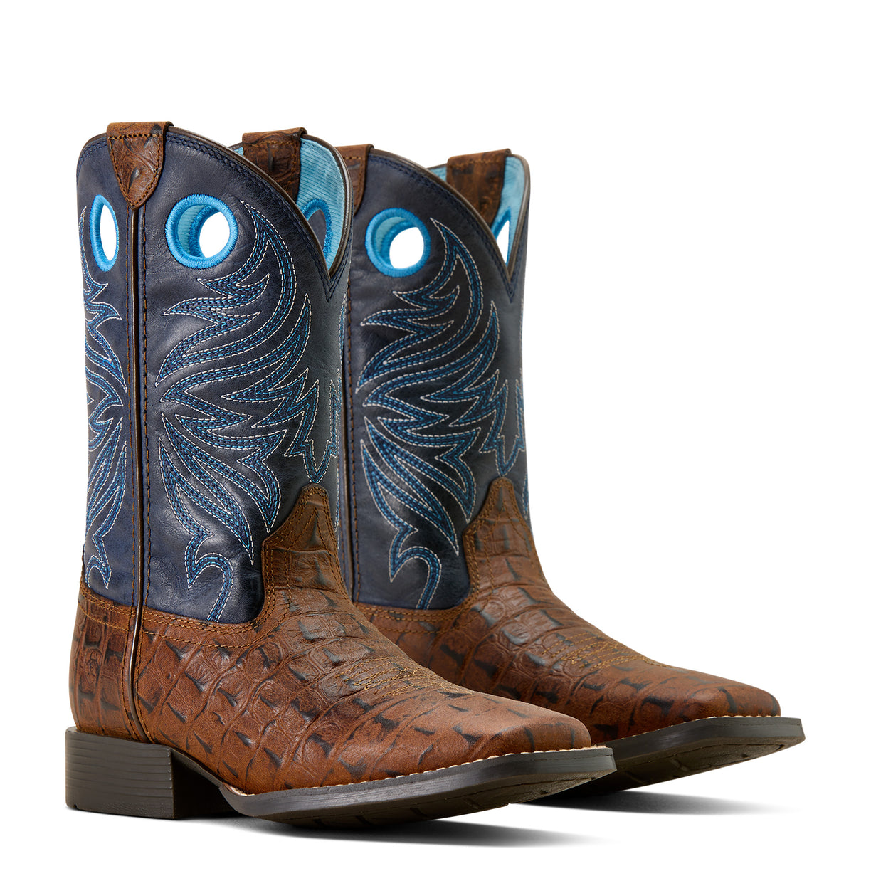 Knox Wide Square Toe Western Boot