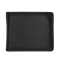 Black leather wallet with Ariat logo on a white background