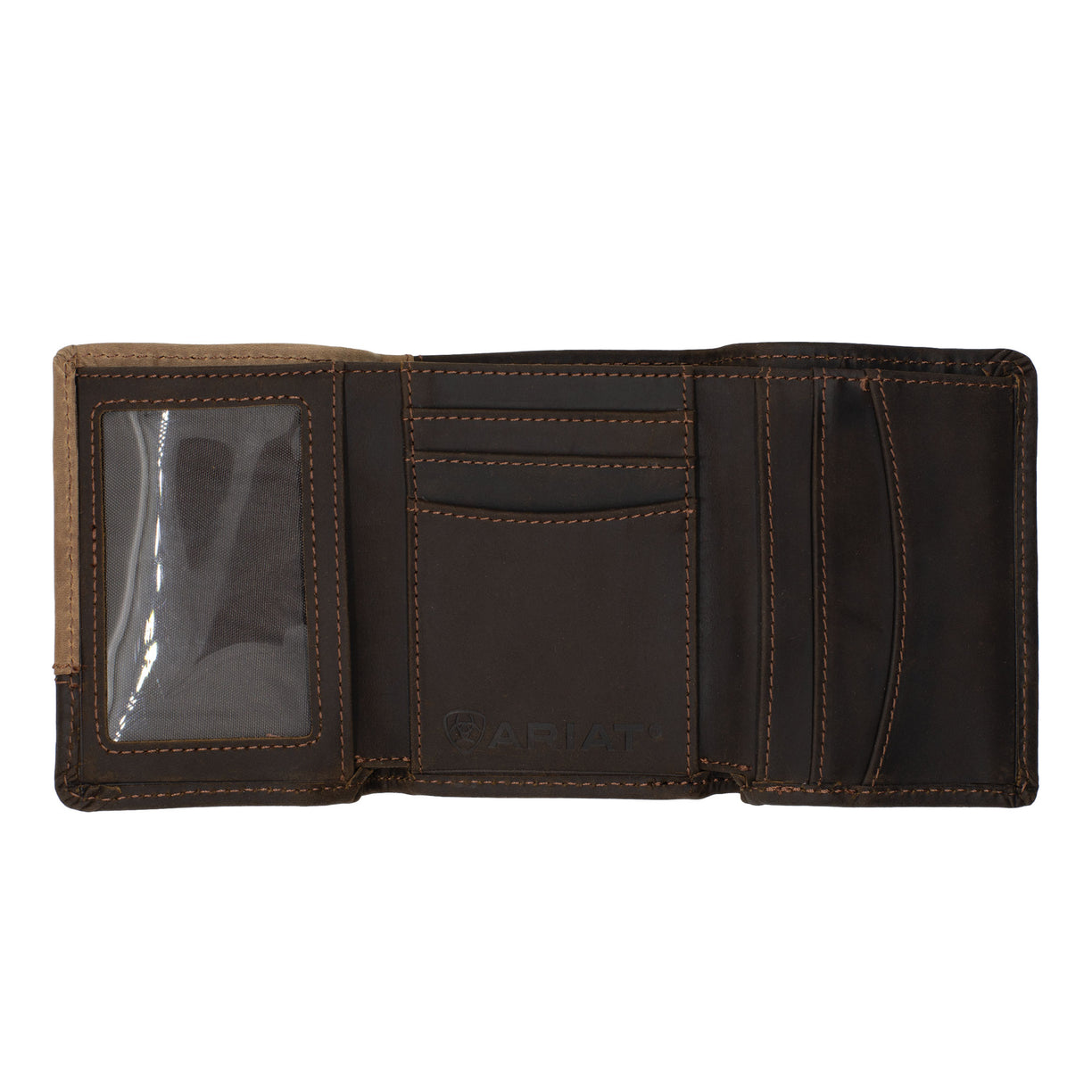Tri-Fold Wallet - Two Toned