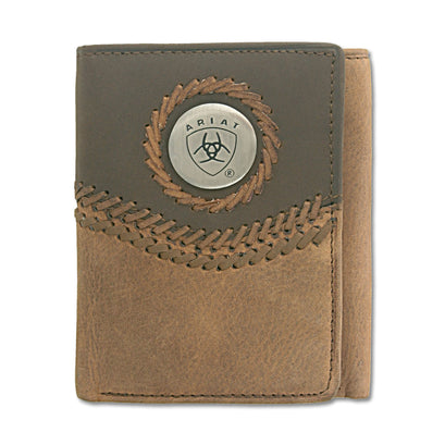 Tri-Fold Wallet - Two Toned Accents