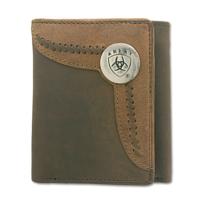 Tri-Fold Wallet - Two Toned Accent Overlay