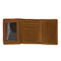 Tri-Fold Wallet - Basket Weave Overlay