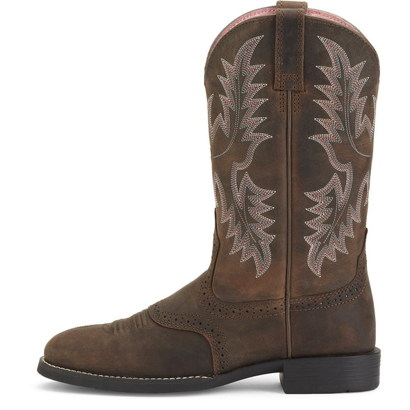 Heritage Stockman Driftwood Brown side