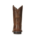 Ariat Men's DuraRoper Boots in distressed brown leather - Heel