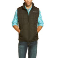 Ariat Men's Crius Insulated Vest in Black - Detail