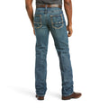 Men's M5 Slim Boundary Stackable Straight Leg Jeans in Gulch 10014010 Ariat back
