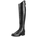 Ariat Men's Heritage Contour Field Zip Boots in black leather - Front