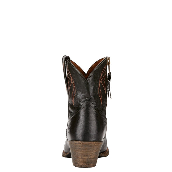 Women's Darlin Western Boots in Old Black 10017325 Ariat  heel