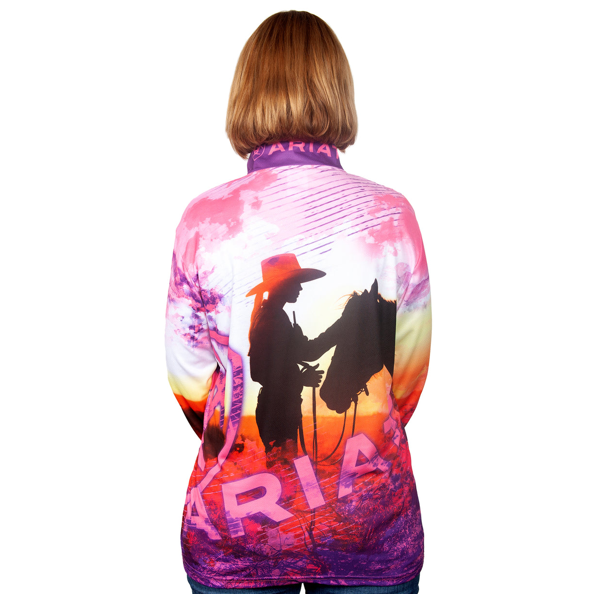 Ariat Unisex Western Fishing Shirt 1001CLSP back