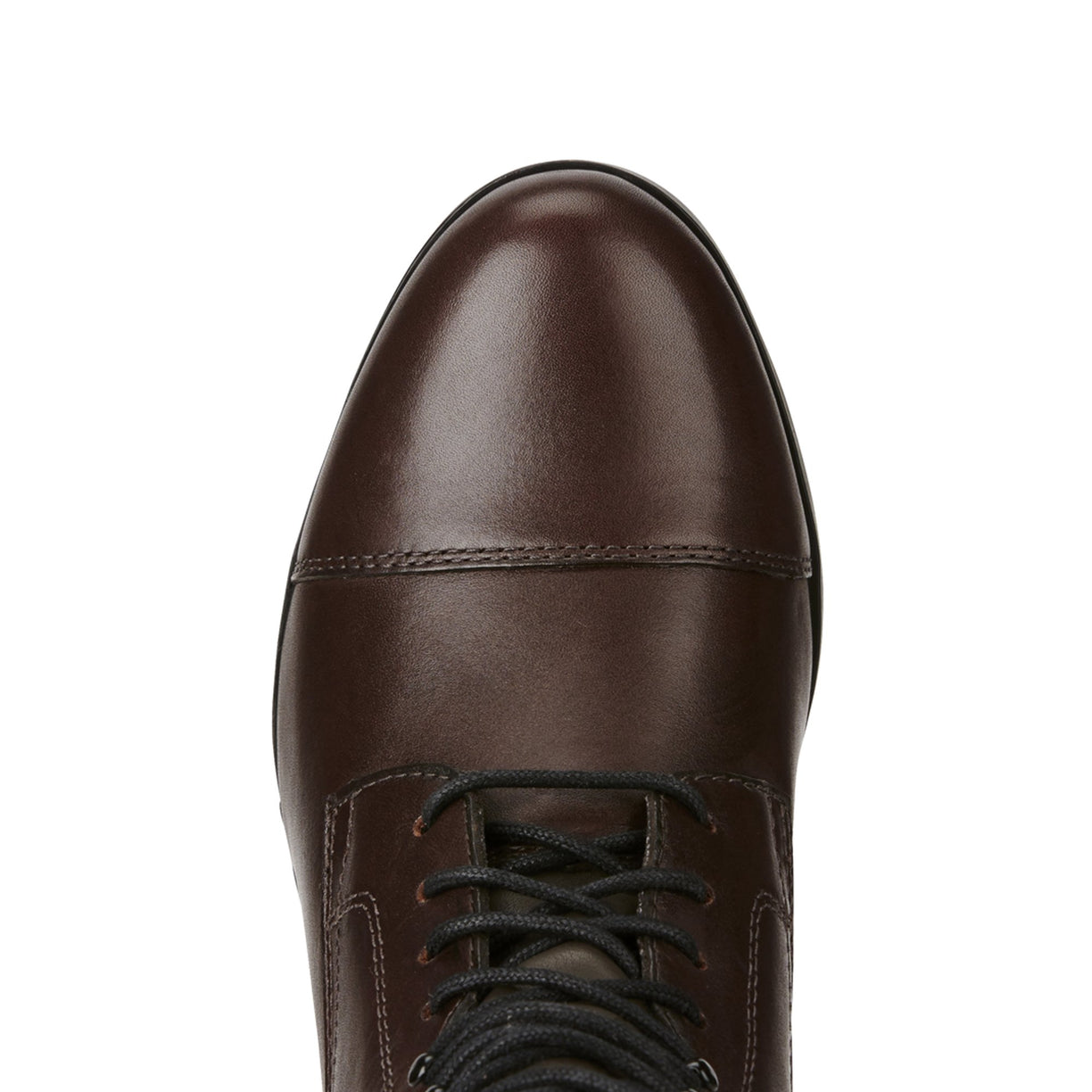 Ariat Women's Heritage IV Lace Paddock Light Brown toe