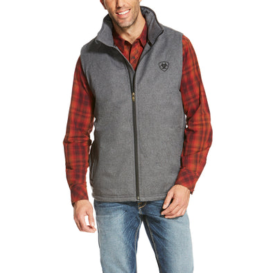 Men's Team Insulated Vest in Charcoal Heather 10020555 Ariat