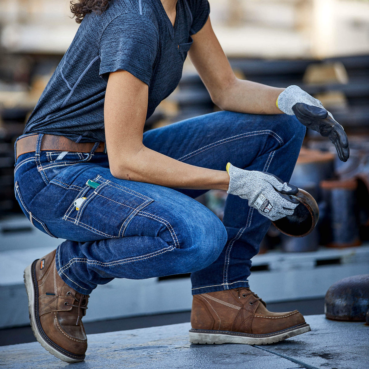 Rebar Work Flex Perfect Rise Riveter Boot Cut