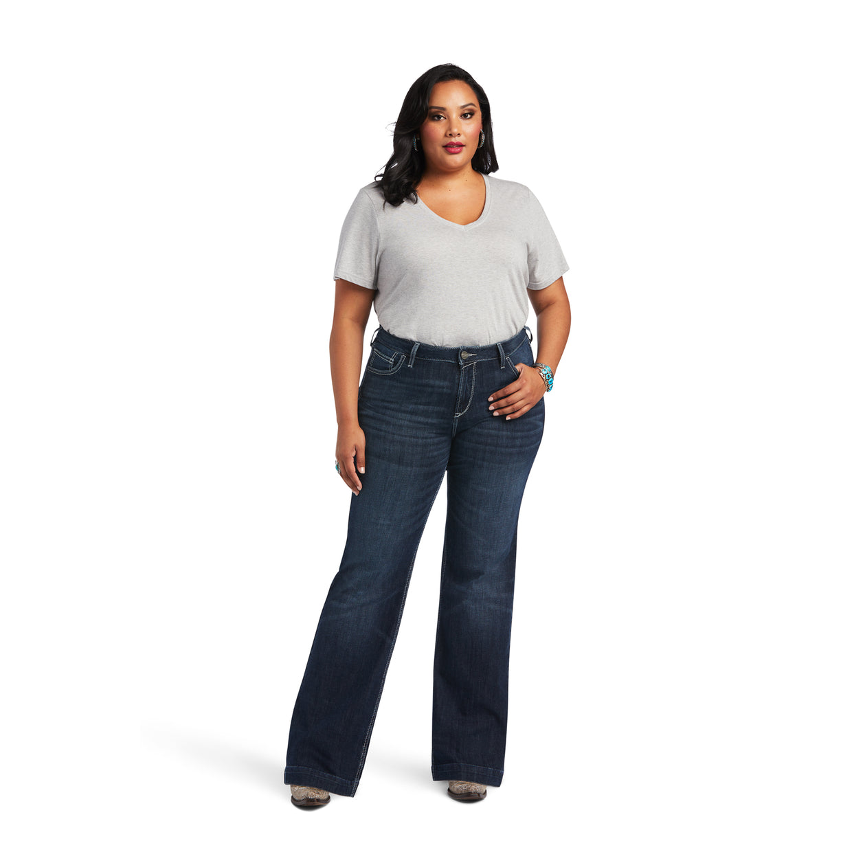 Trouser Perfect Rise Aisha Wide Leg Jeans