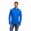 Ariat Men's Cornell Baselayer in Olympian Blue Front