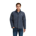 Ariat Men's Ideal Down Jacket in charcoal heather - Front