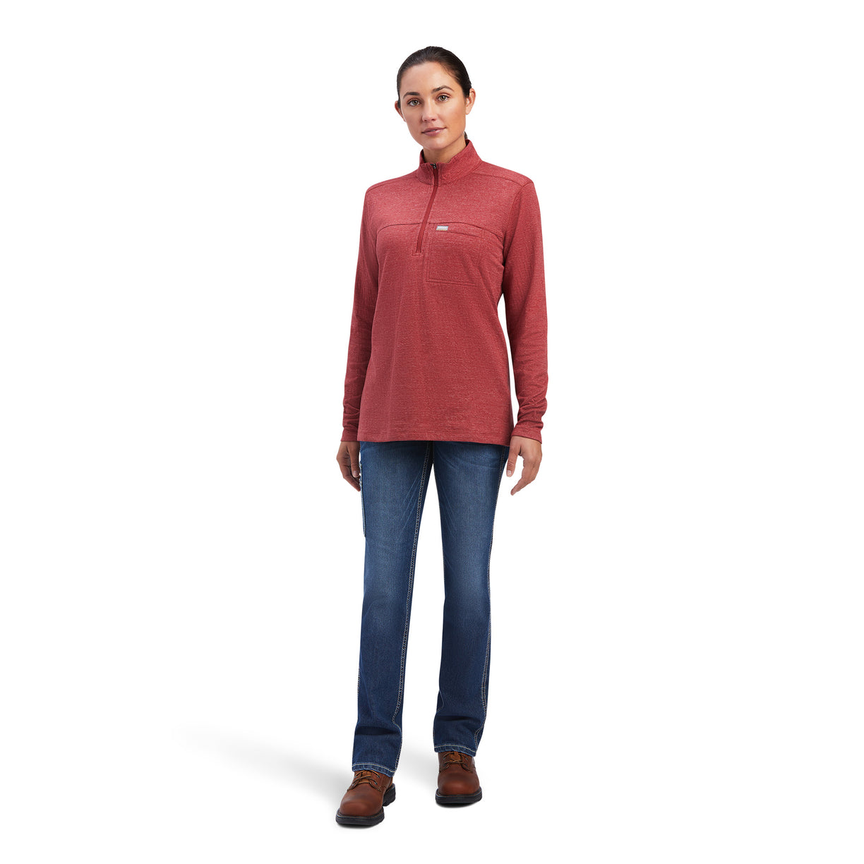 Rebar Foundation 1/4 Zip Shirt