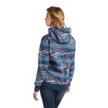 Ariat Women's All Over Print Chimayo Hoodie in New Mexico Navy Print