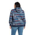 Ariat Women's All Over Print Chimayo Hoodie in New Mexico Navy Print