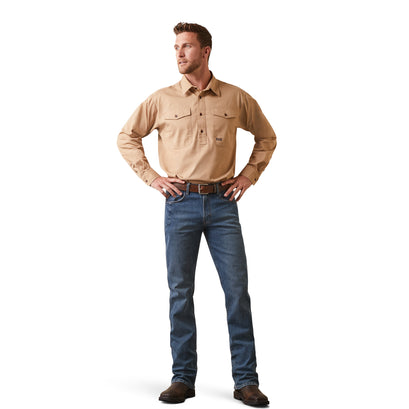 Rebar Half Button Workshirt