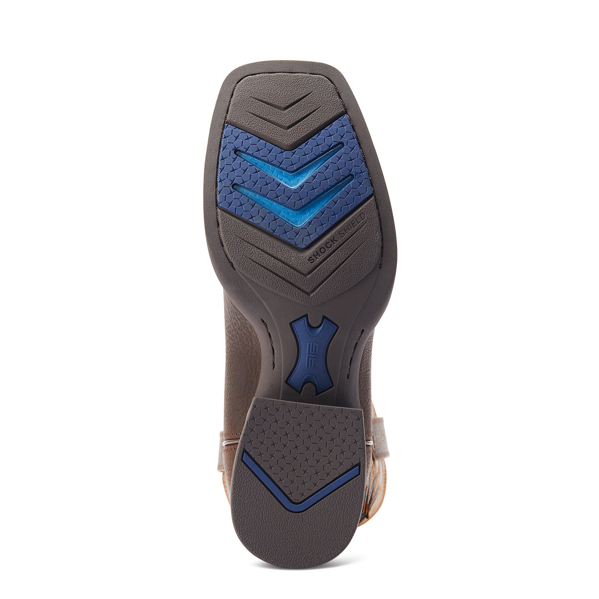 Ariat Men's Cowpuncher VentTEK Boots in Dark Brown & Golden Mustard Leather Sole