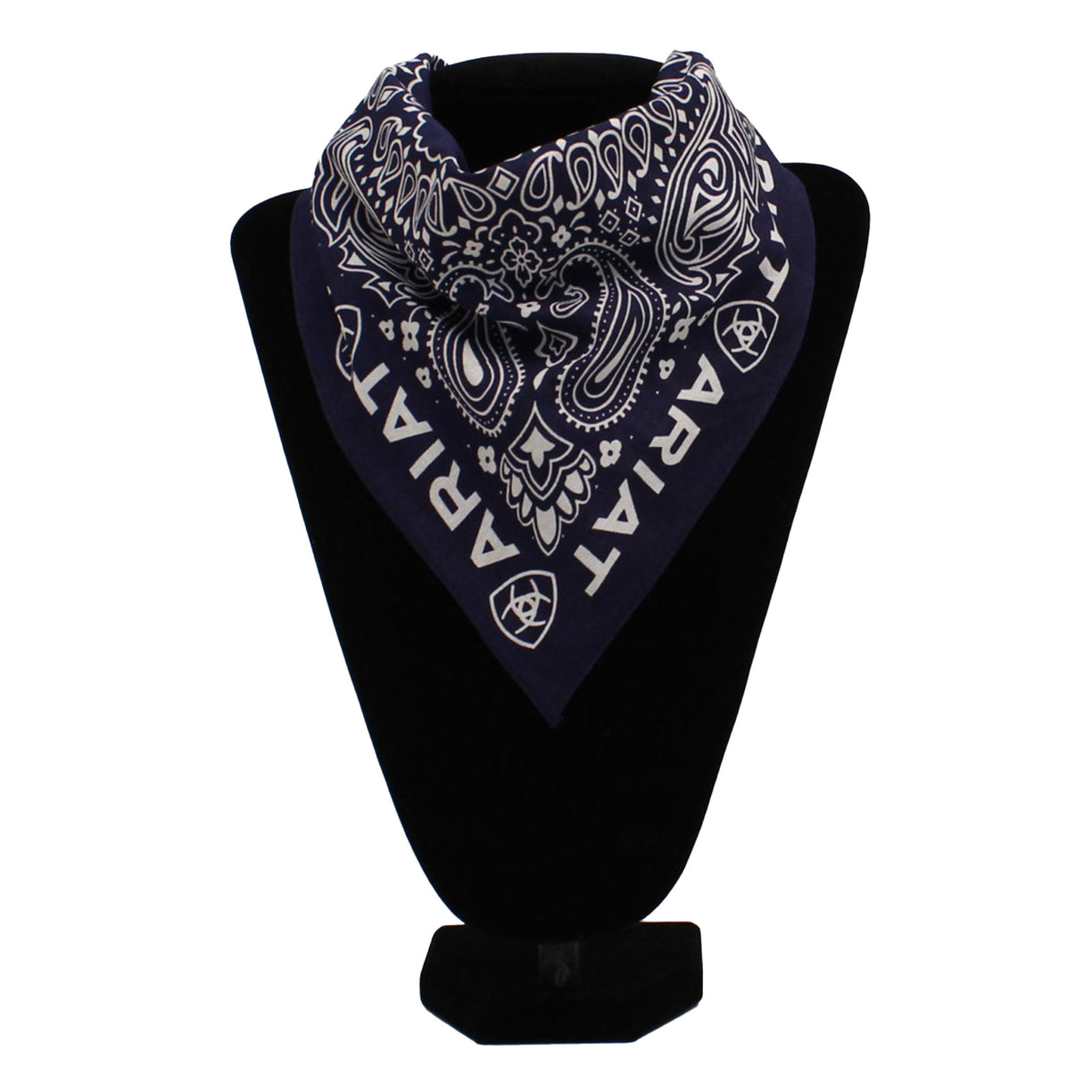 Ariat Bandana in Navy Paisley Pattern