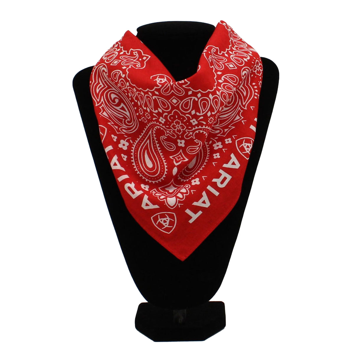 Ariat Bandana in Red Paisley Pattern
