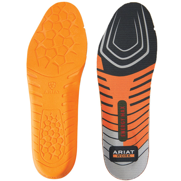 Men's Energy Max Work Footbeds - Round Toe