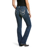 Ariat R.E.A.L.™ Mid Rise Stretch Straight Ivy Dresden 10024300 back