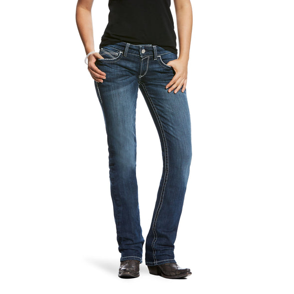 Ariat R.E.A.L.™ Mid Rise Stretch Straight Ivy Dresden 10024300
