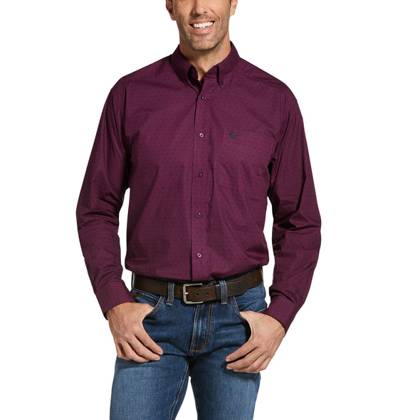 Men's Isherwood Classic Fit Shirt in Imperial Violet 10033118 Ariat