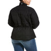 Women's REAL Crius Jacket in Black 10032982 Ariat back