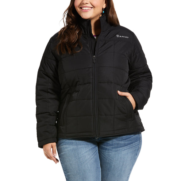 Women's REAL Crius Jacket in Black 10032982 Ariat extended