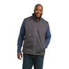 Men's Rebar Washed DuraCanvas Insulated Vest in Grey 10037385 Ariat