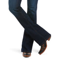 Ariat Women's R.E.A.L. High Rise Ballary Boot Cut Jean 10036813 PENNSYLVANIA leg