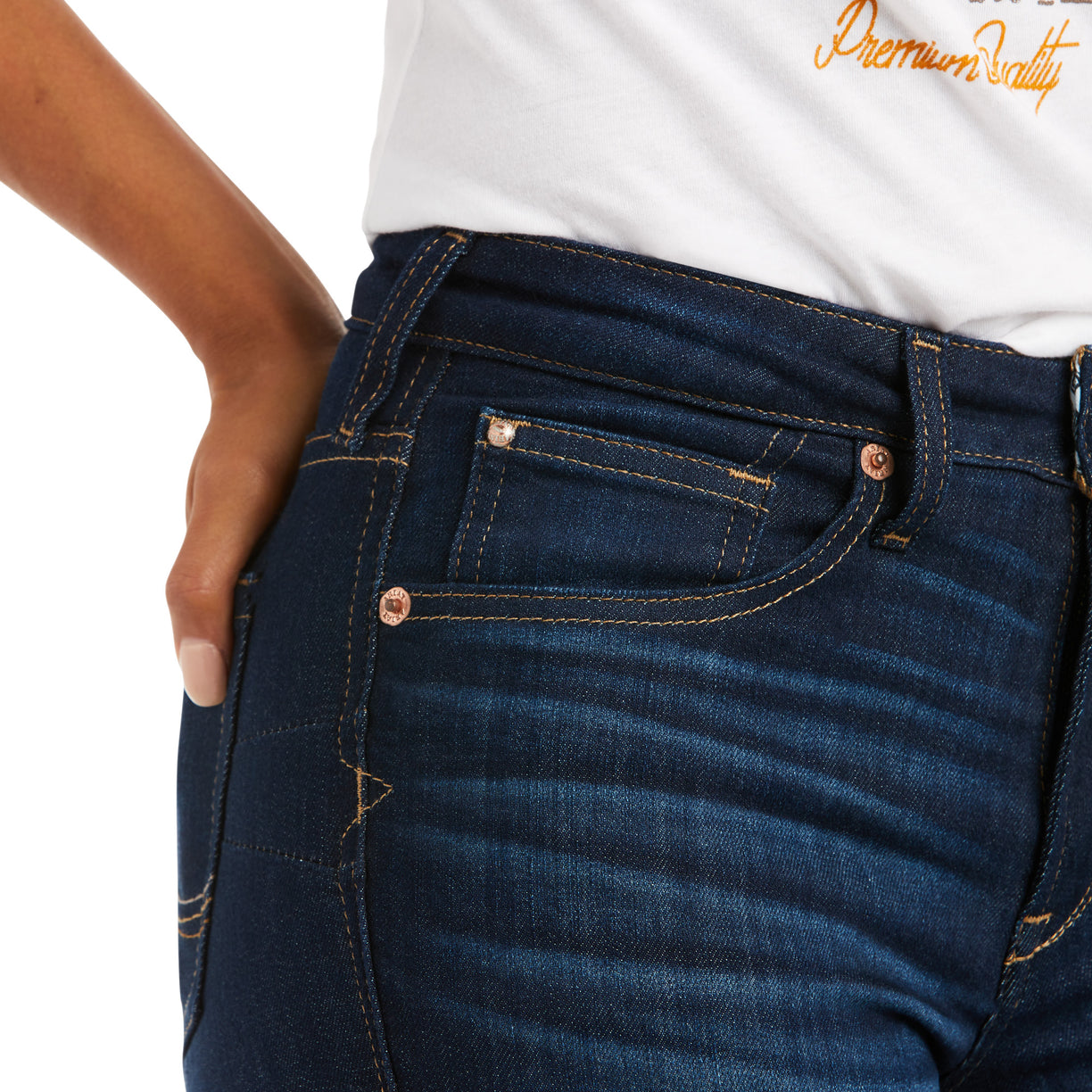 Ariat Women's R.E.A.L. High Rise Ballary Boot Cut Jean 10036813 PENNSYLVANIA detail
