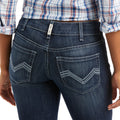 Ariat Women's R.E.A.L. Mid Rise Arrow Fit Beverly Boot Cut Burbank 10037678 detail pocket
